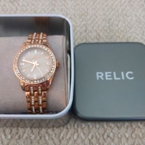 Women's Relic watch made by fossil